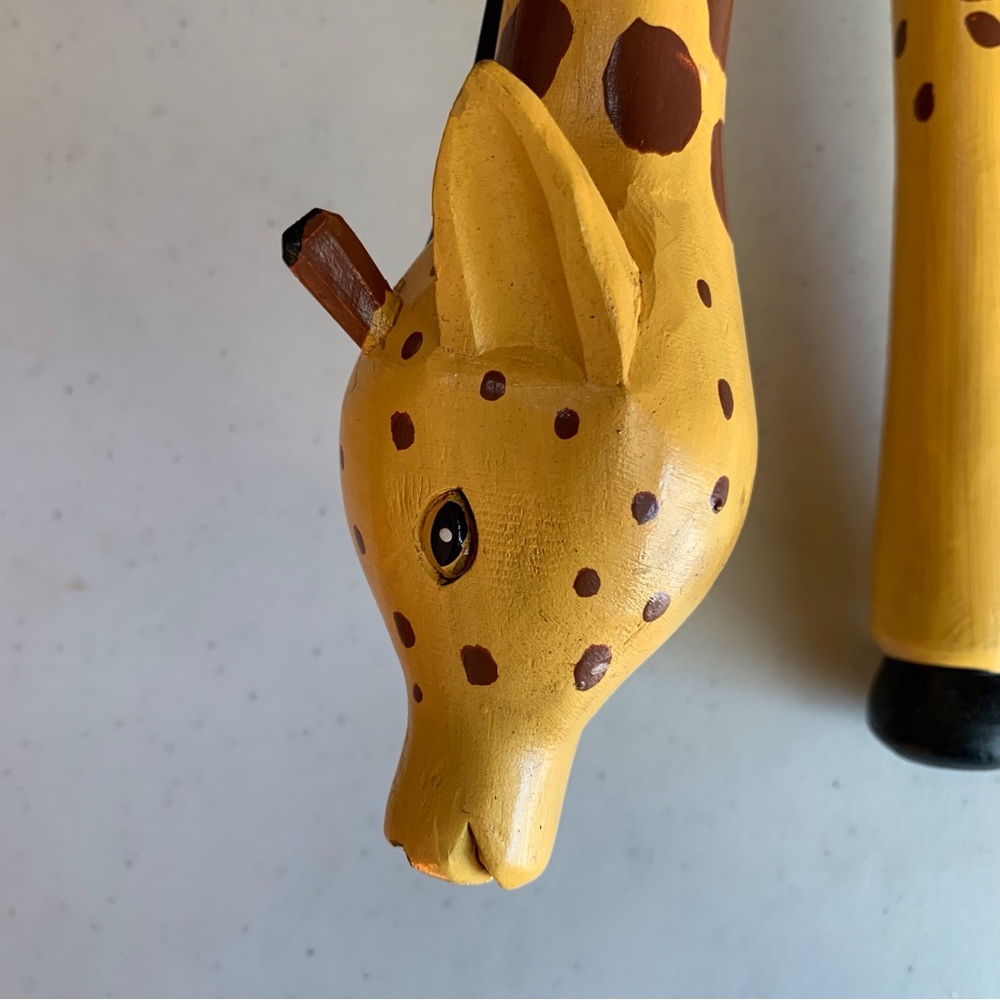 Whimsical Giraffe Table Decorative Display Riser Plant Stand NOT A STOOL - Picture 8 of 12